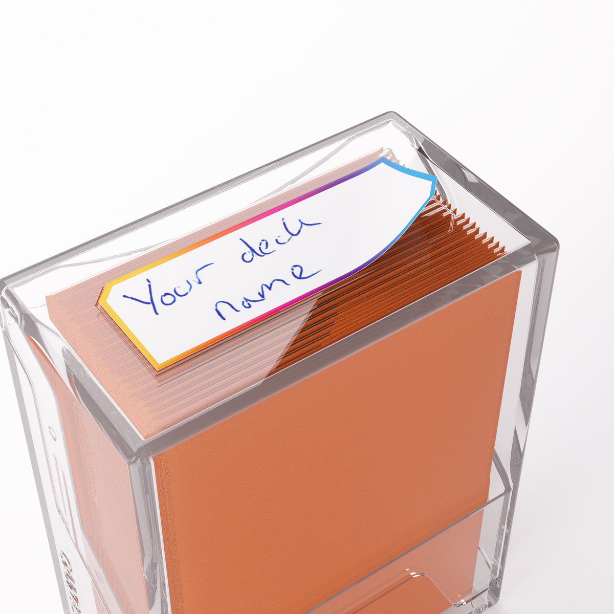 Gamegenic Bastion 50+ Advanced Deck Box - Clear