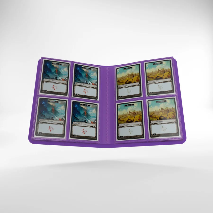 Gamegenic Casual Album - Purple - 8-Pocket Standard-Size