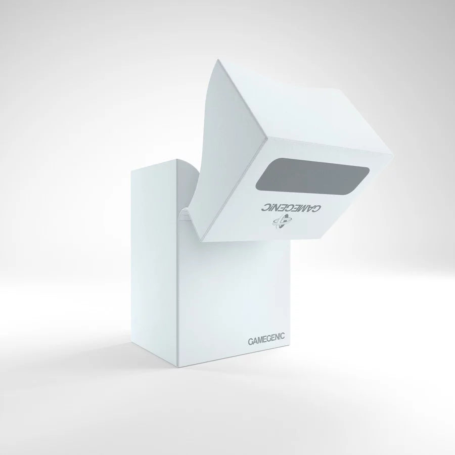 Gamegenic Deck Holder 80+ Deck Box - White