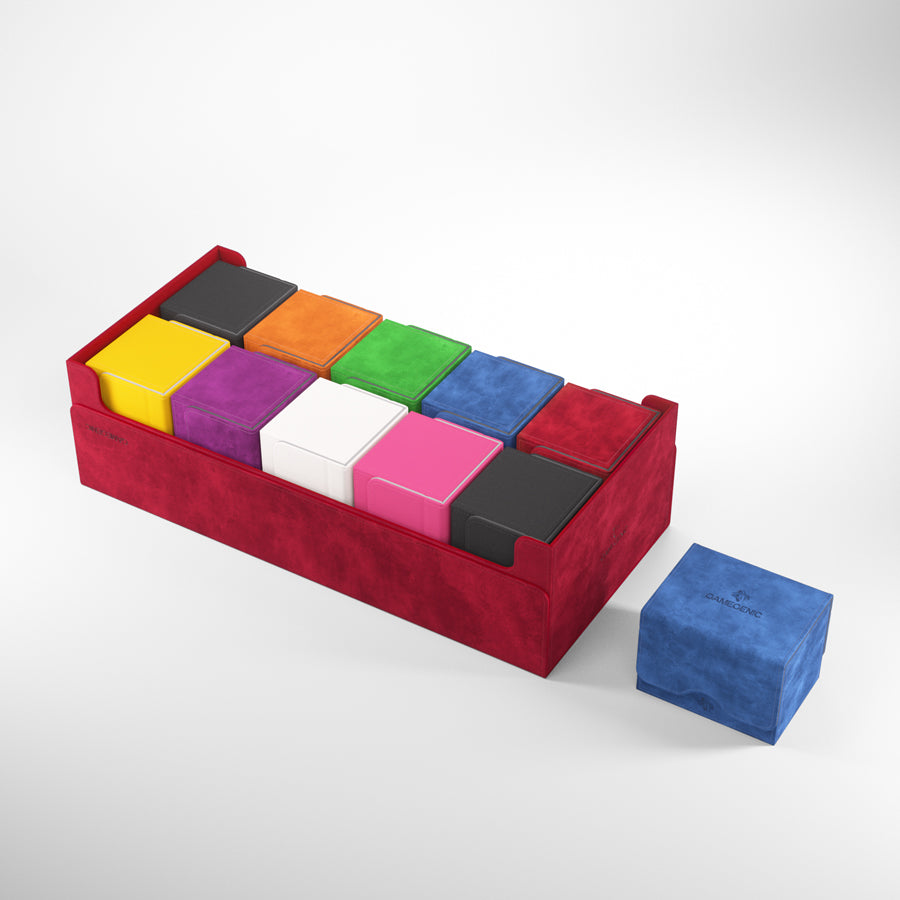 Gamegenic Dungeon 1100+ Convertible Premium Deck Box - Red