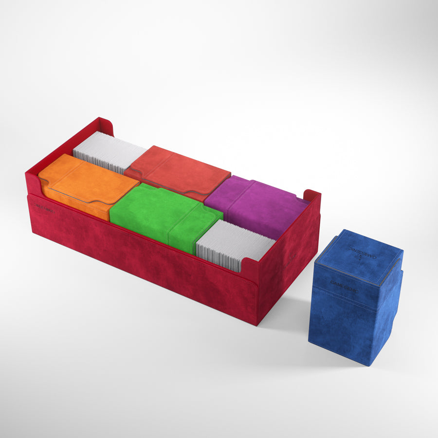 Gamegenic Dungeon 1100+ Convertible Premium Deck Box - Red