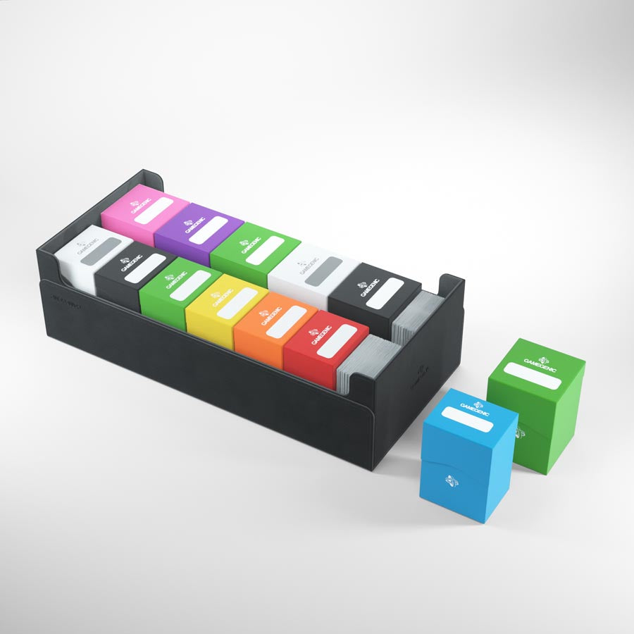 Gamegenic Dungeon 1100+ Convertible Premium Deck Box - Black