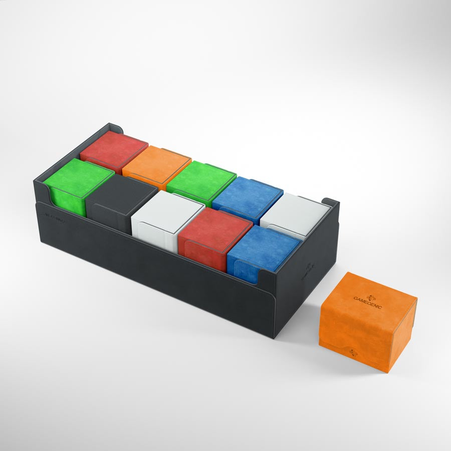 Gamegenic Dungeon 1100+ Convertible Premium Deck Box - Black