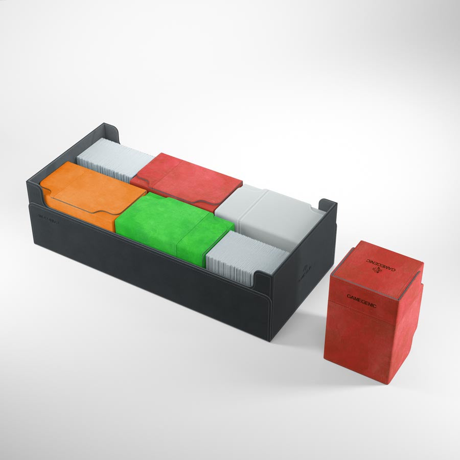 Gamegenic Dungeon 1100+ Convertible Premium Deck Box - Black