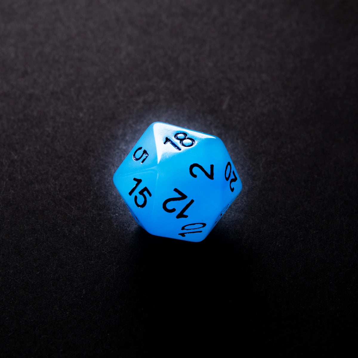 Gamegenic RPG Dice Set - Glow Series - Icy Crumbs