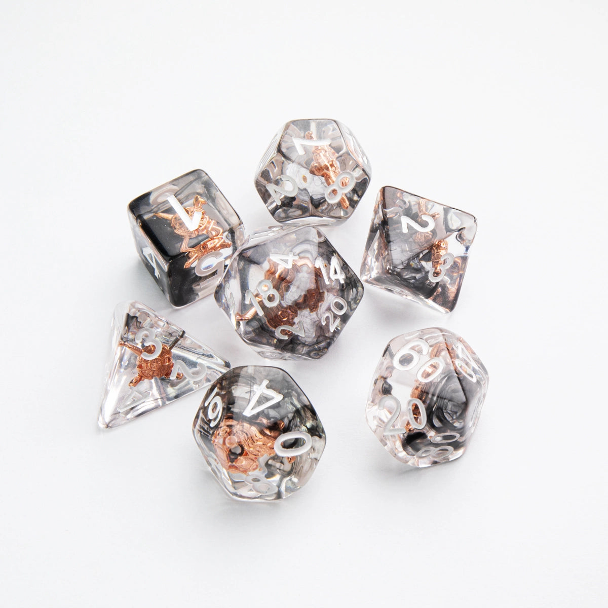 Gamegenic RPG Dice Set - Embraced Series - Shield &amp; Weapons