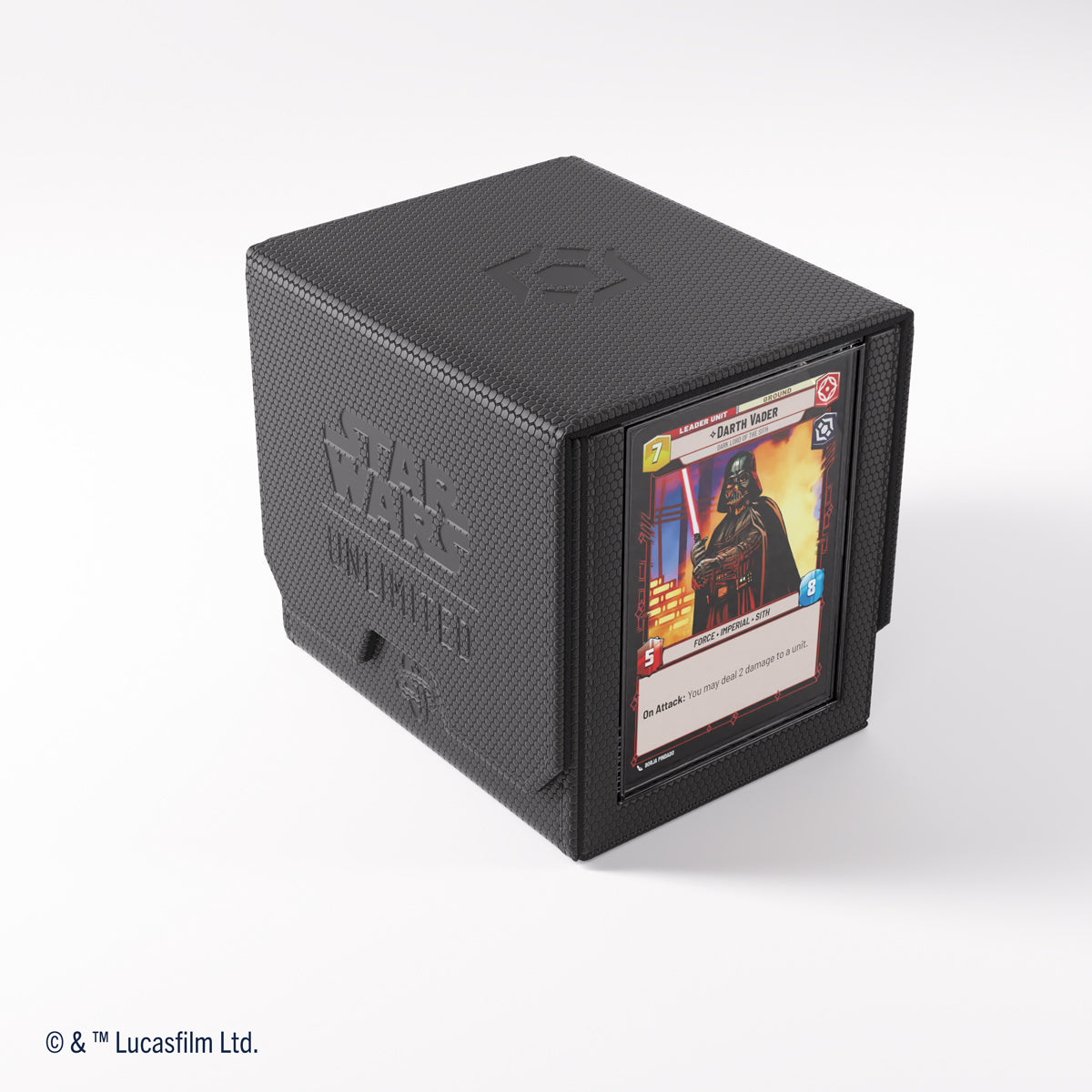 Gamegenic Star Wars: Unlimited Deck Pod Premium Deck Box - Black