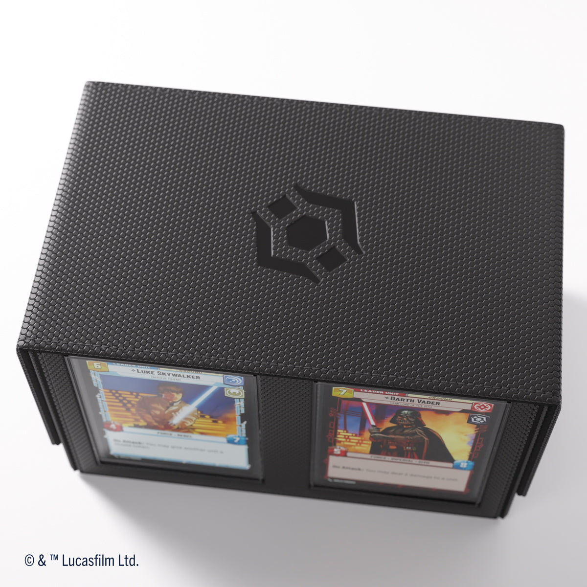 Gamegenic Star Wars: Unlimited Double Deck Pod Premium Deck Box - Black