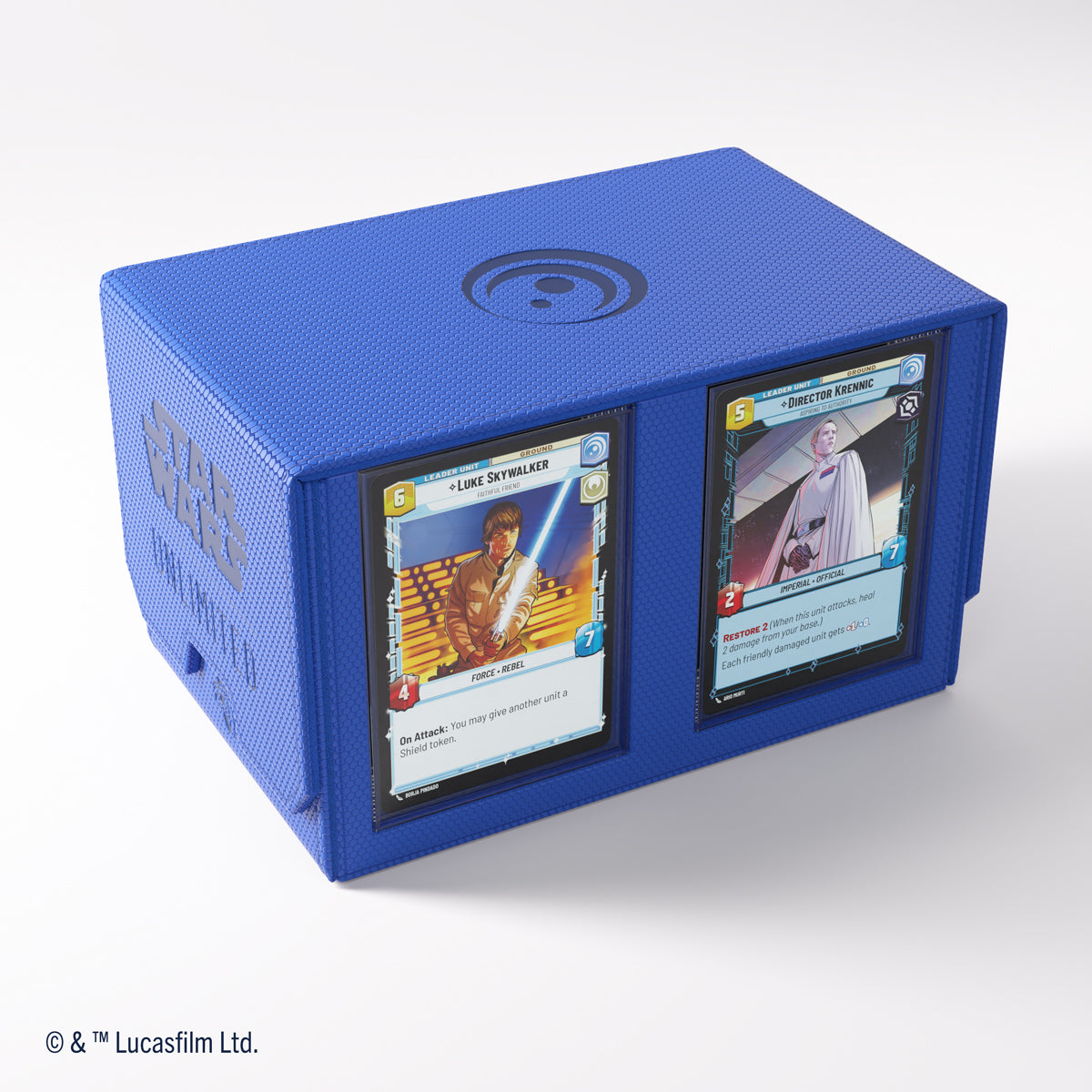 Gamegenic Star Wars: Unlimited Double Deck Pod Premium Deck Box - Blue