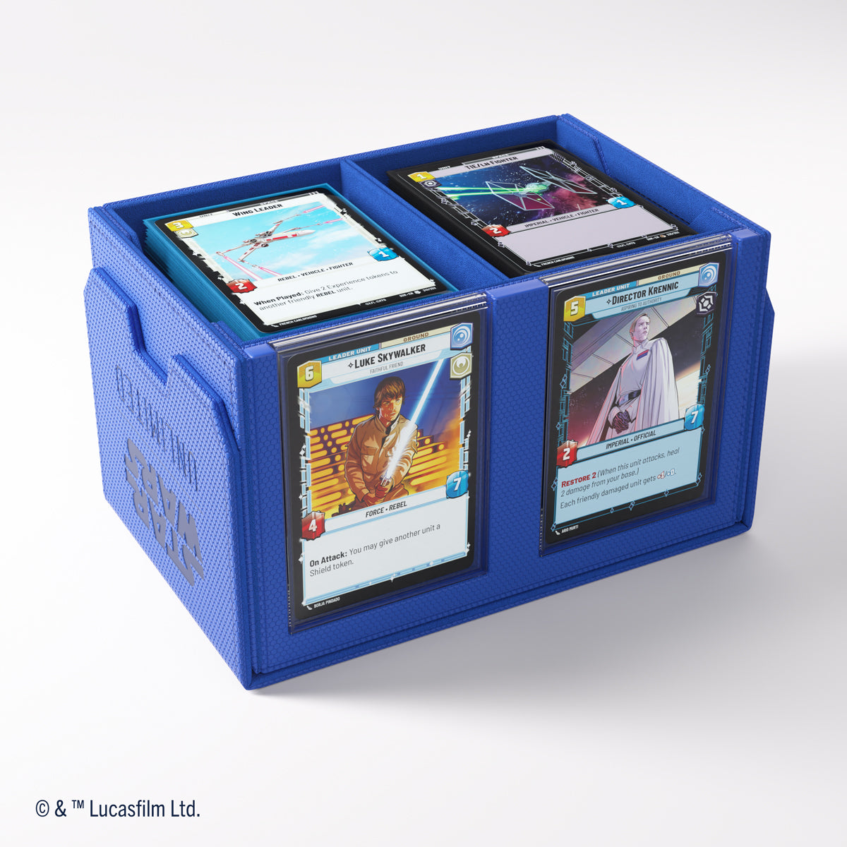 Gamegenic Star Wars: Unlimited Double Deck Pod Premium Deck Box - Blue