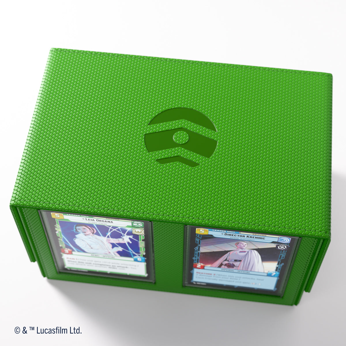 Gamegenic Star Wars: Unlimited Double Deck Pod Premium Deck Box - Green