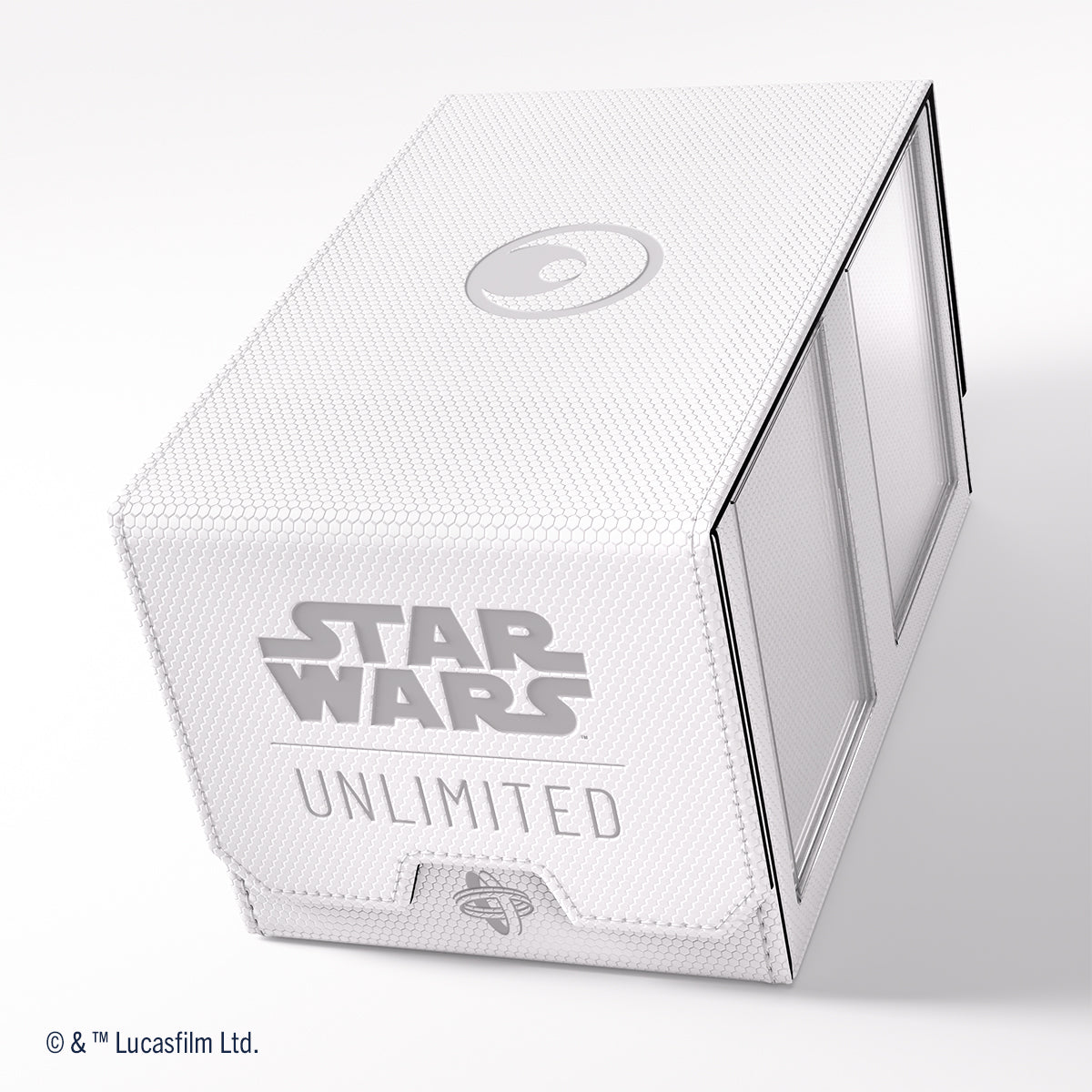 Gamegenic Star Wars: Unlimited Double Deck Pod Premium Deck Box - White / Black