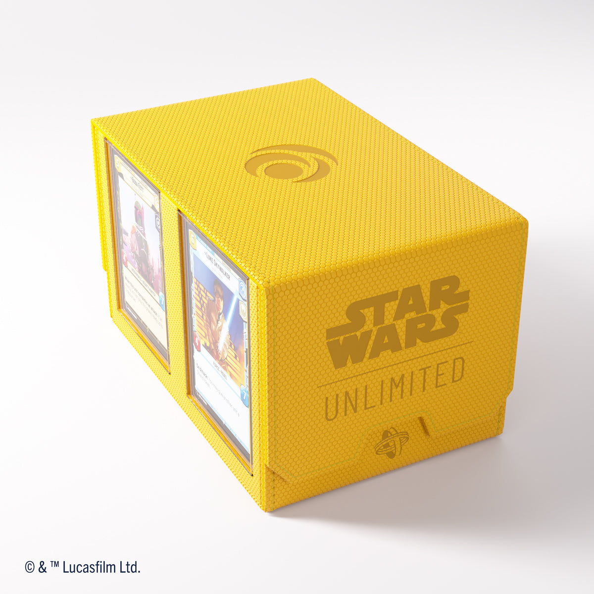 Gamegenic Star Wars: Unlimited Double Deck Pod Premium Deck Box - Yellow