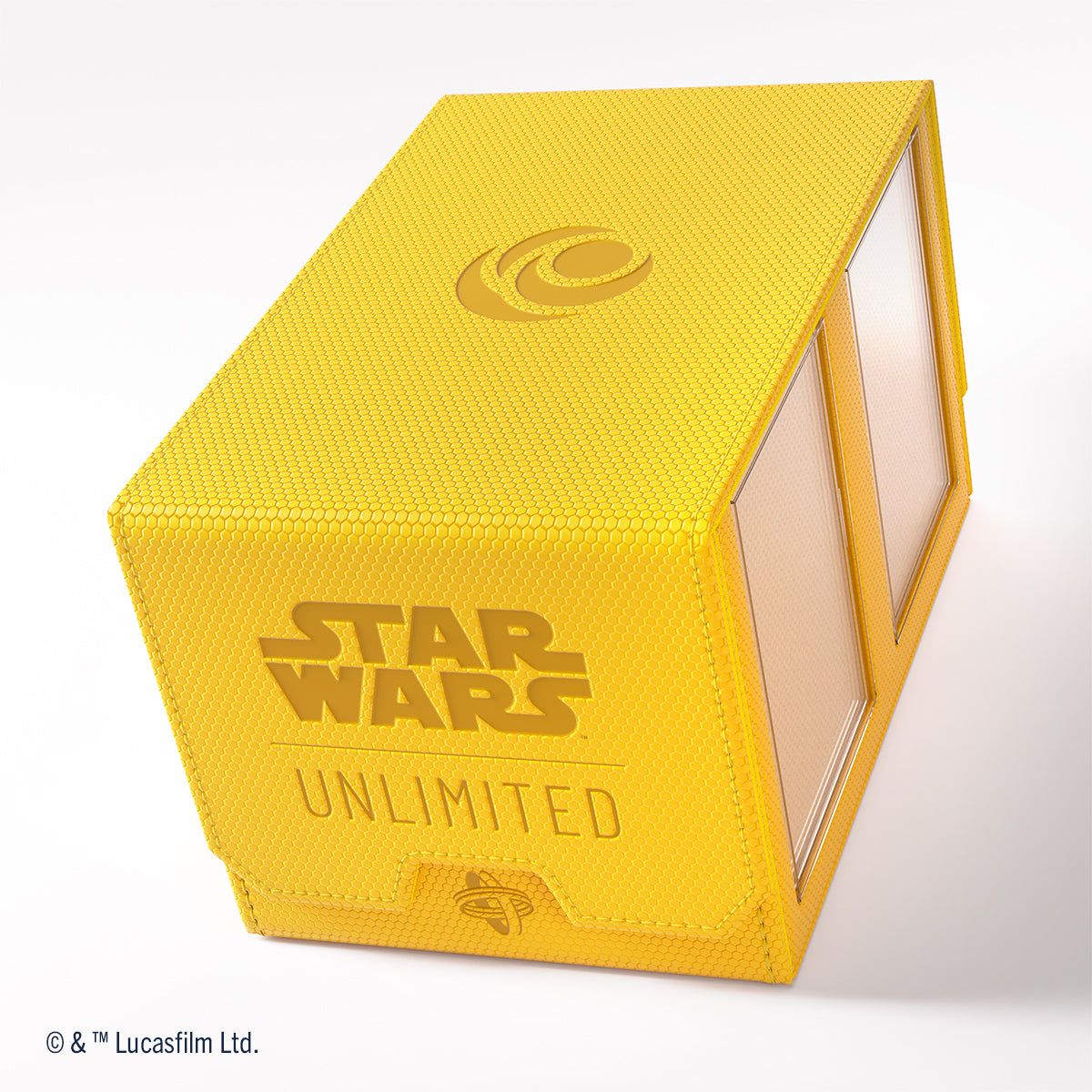 Gamegenic Star Wars: Unlimited Double Deck Pod Premium Deck Box - Yellow