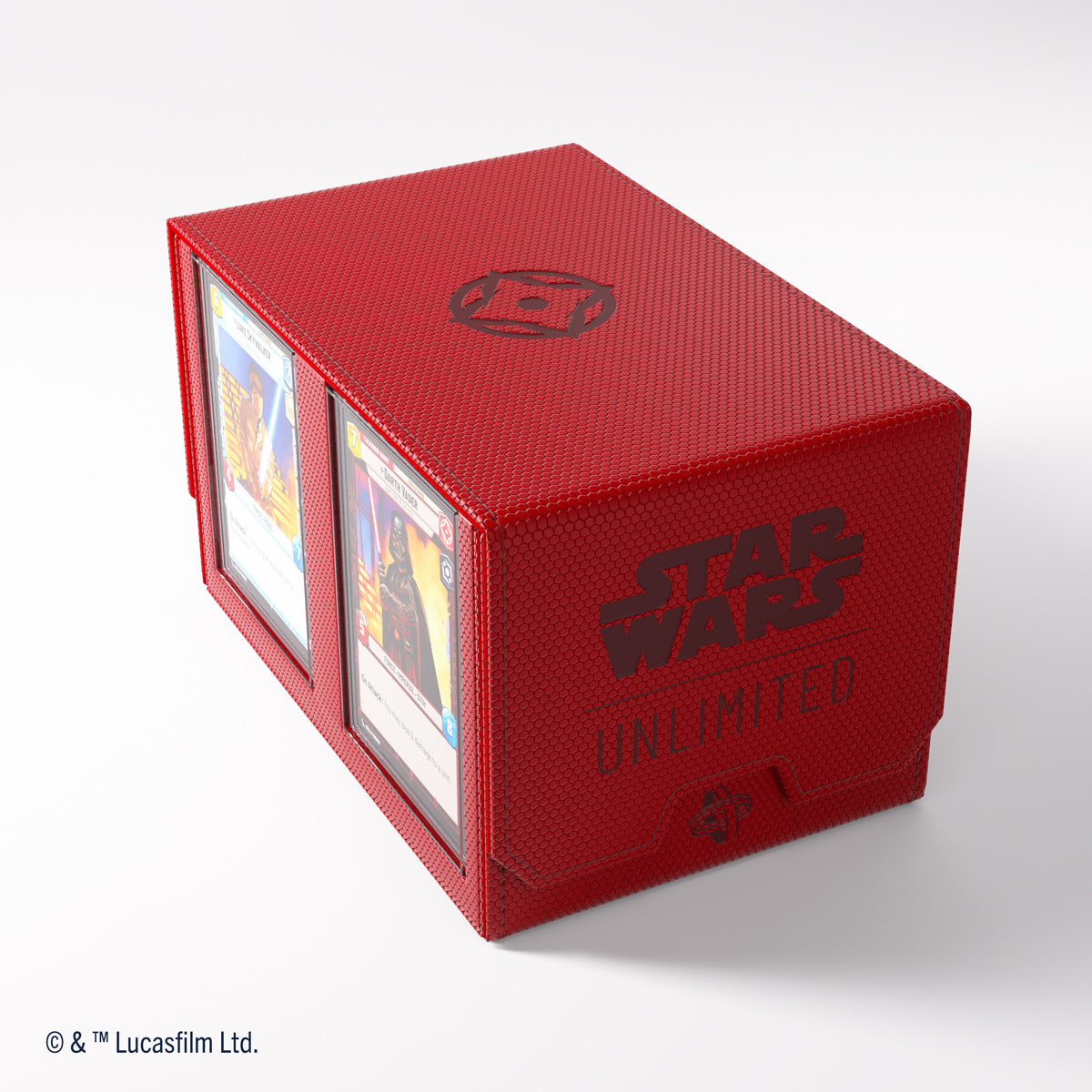 Gamegenic Star Wars: Unlimited Double Deck Pod Premium Deck Box - Red