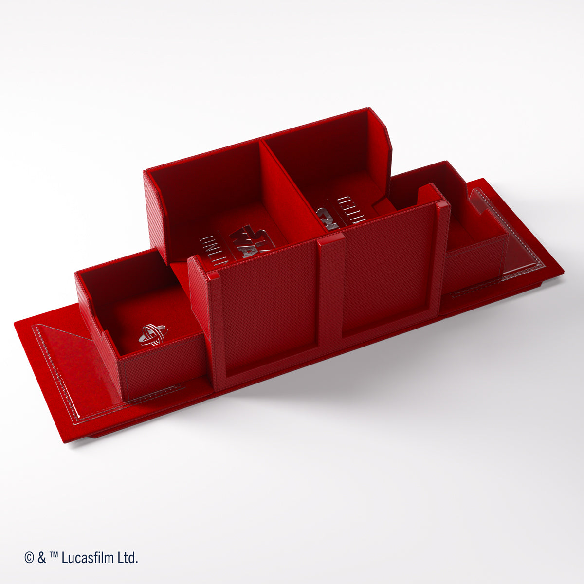 Gamegenic Star Wars: Unlimited Double Deck Pod Premium Deck Box - Red