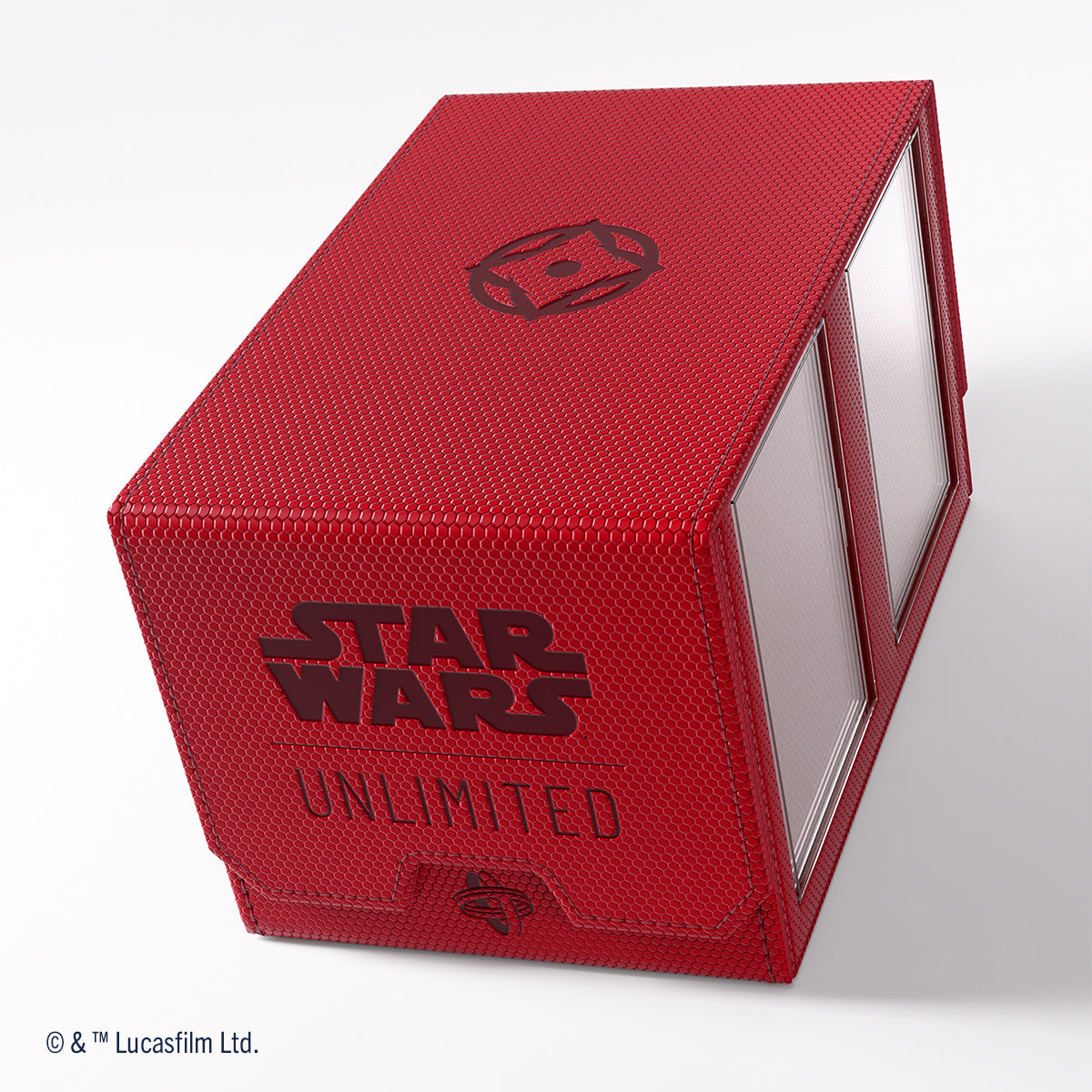 Gamegenic Star Wars: Unlimited Double Deck Pod Premium Deck Box - Red