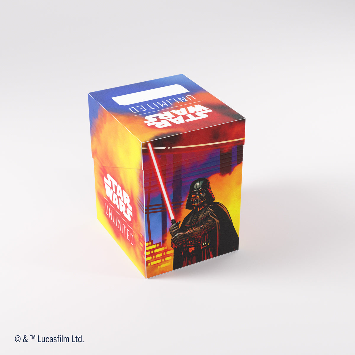 Gamegenic Star Wars: Unlimited Soft Crate Deck Box - Luke / Vader