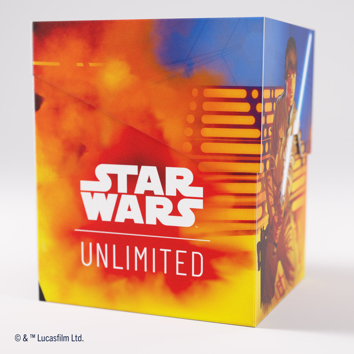 Gamegenic Star Wars: Unlimited Soft Crate Deck Box - Luke / Vader