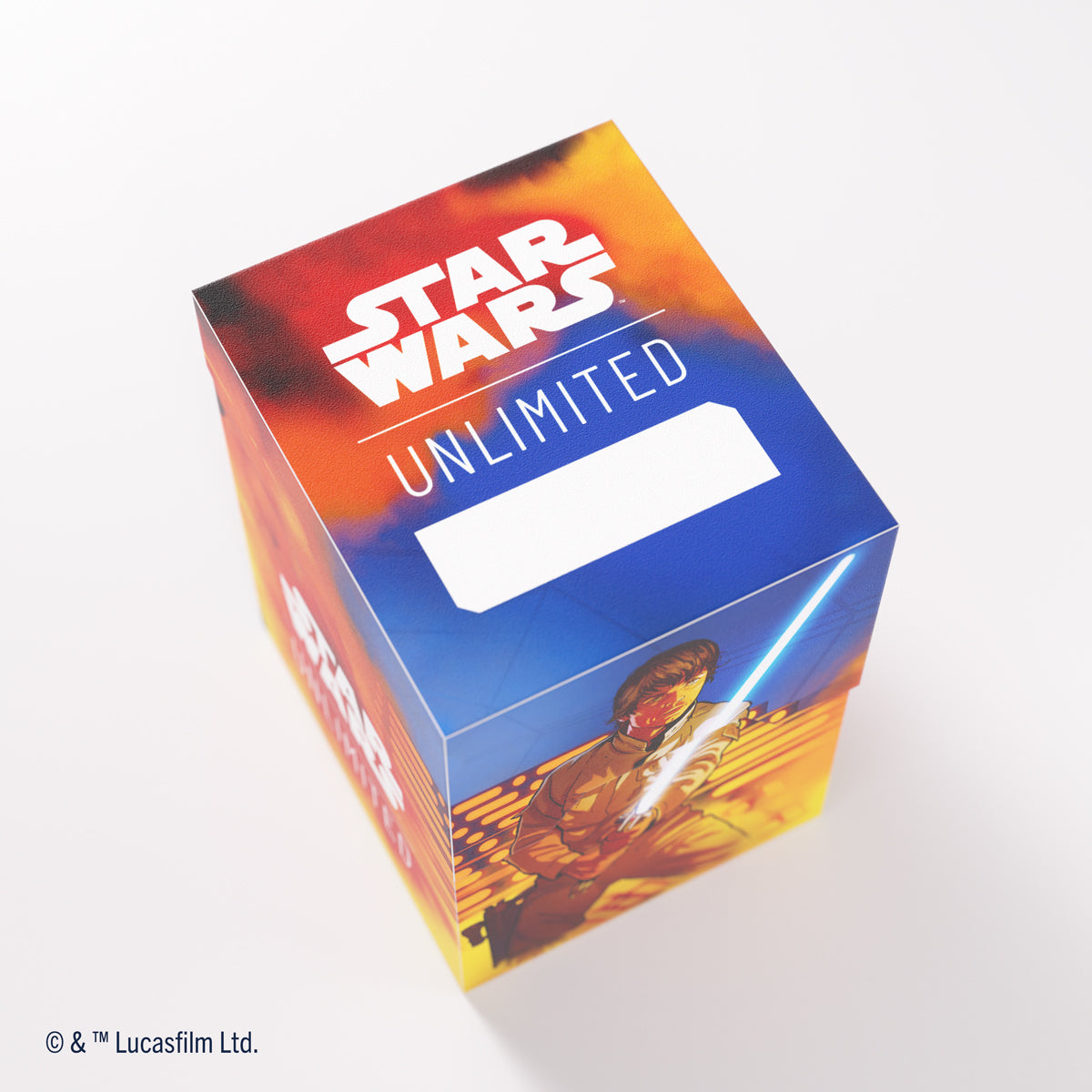 Gamegenic Star Wars: Unlimited Soft Crate Deck Box - Luke / Vader