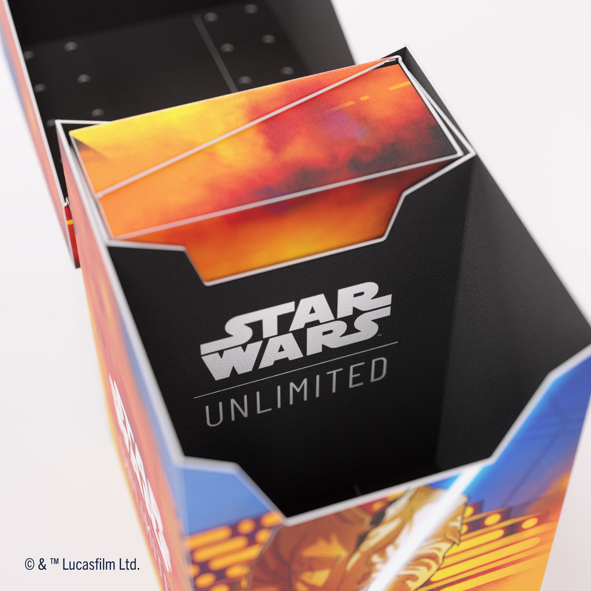 Gamegenic Star Wars: Unlimited Soft Crate Deck Box - Luke / Vader