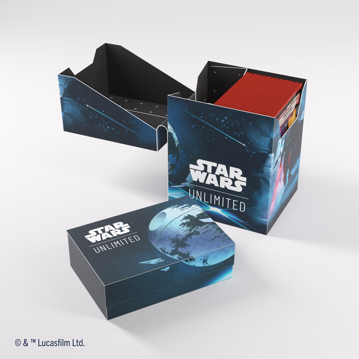 Gamegenic Star Wars: Unlimited Soft Crate Deck Box - Darth Vader