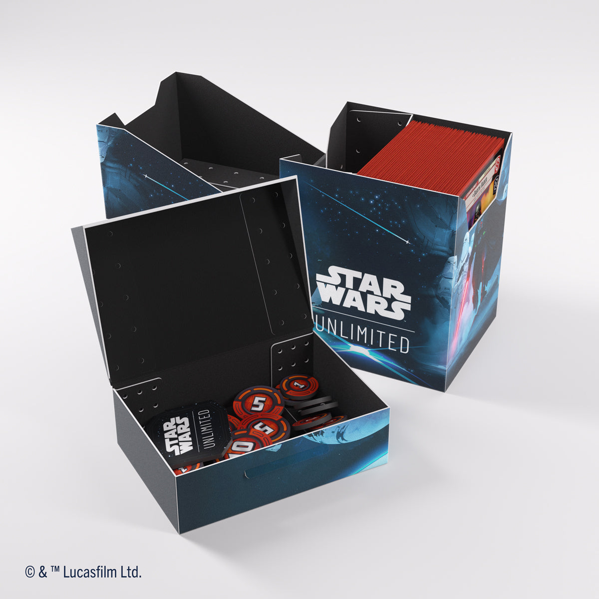 Gamegenic Star Wars: Unlimited Soft Crate Deck Box - Darth Vader