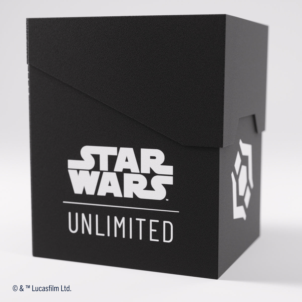 Gamegenic Star Wars: Unlimited Soft Crate Deck Box - Black / White