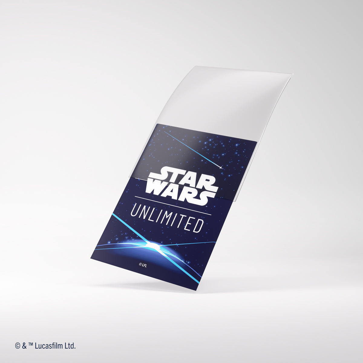 Gamegenic Star Wars: Unlimited Double Sleeving Pack - Blue (2x 60 Sleeves) [Colour Code: GREY]