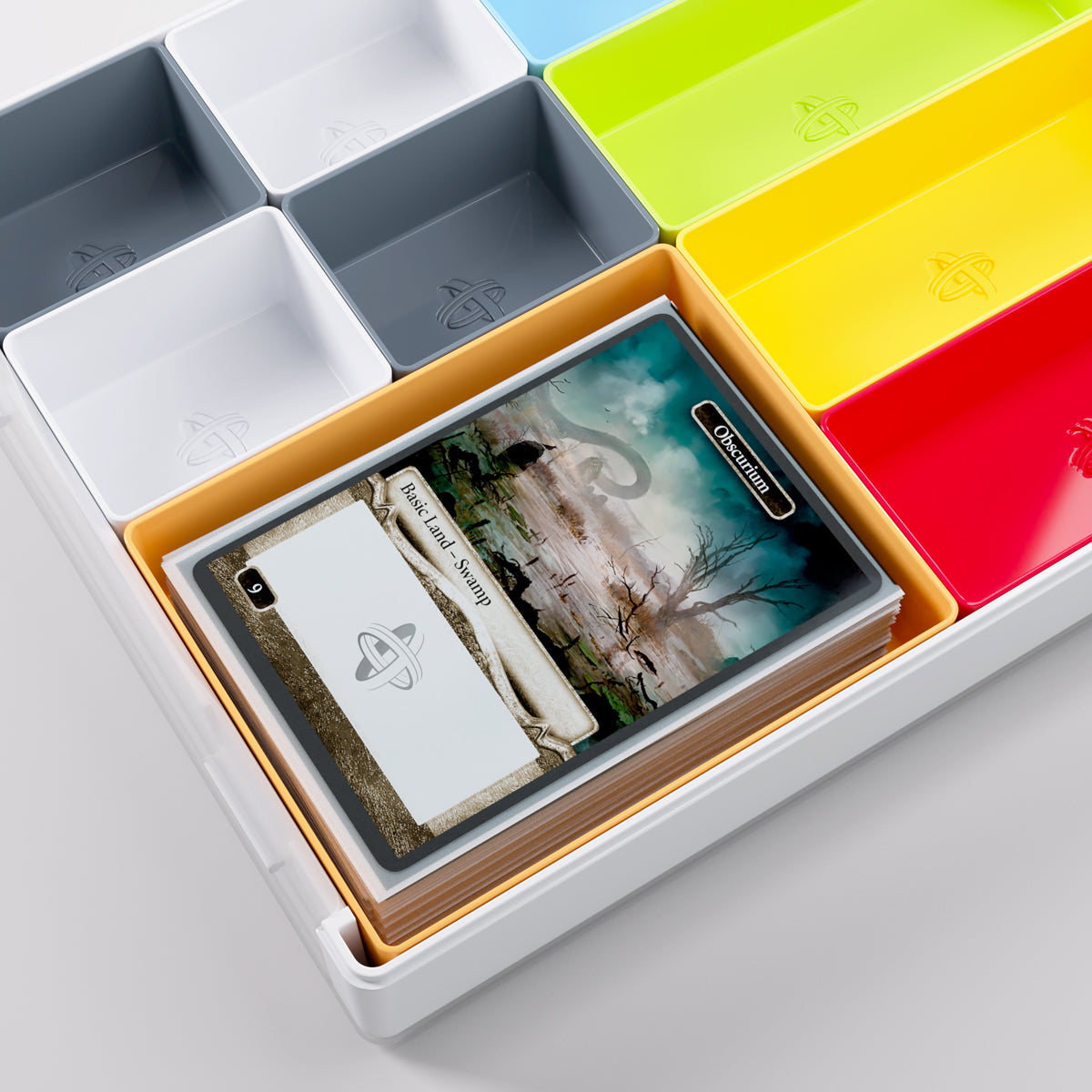 Gamegenic Token Silo Convertible Advanced Storage Box - White ...