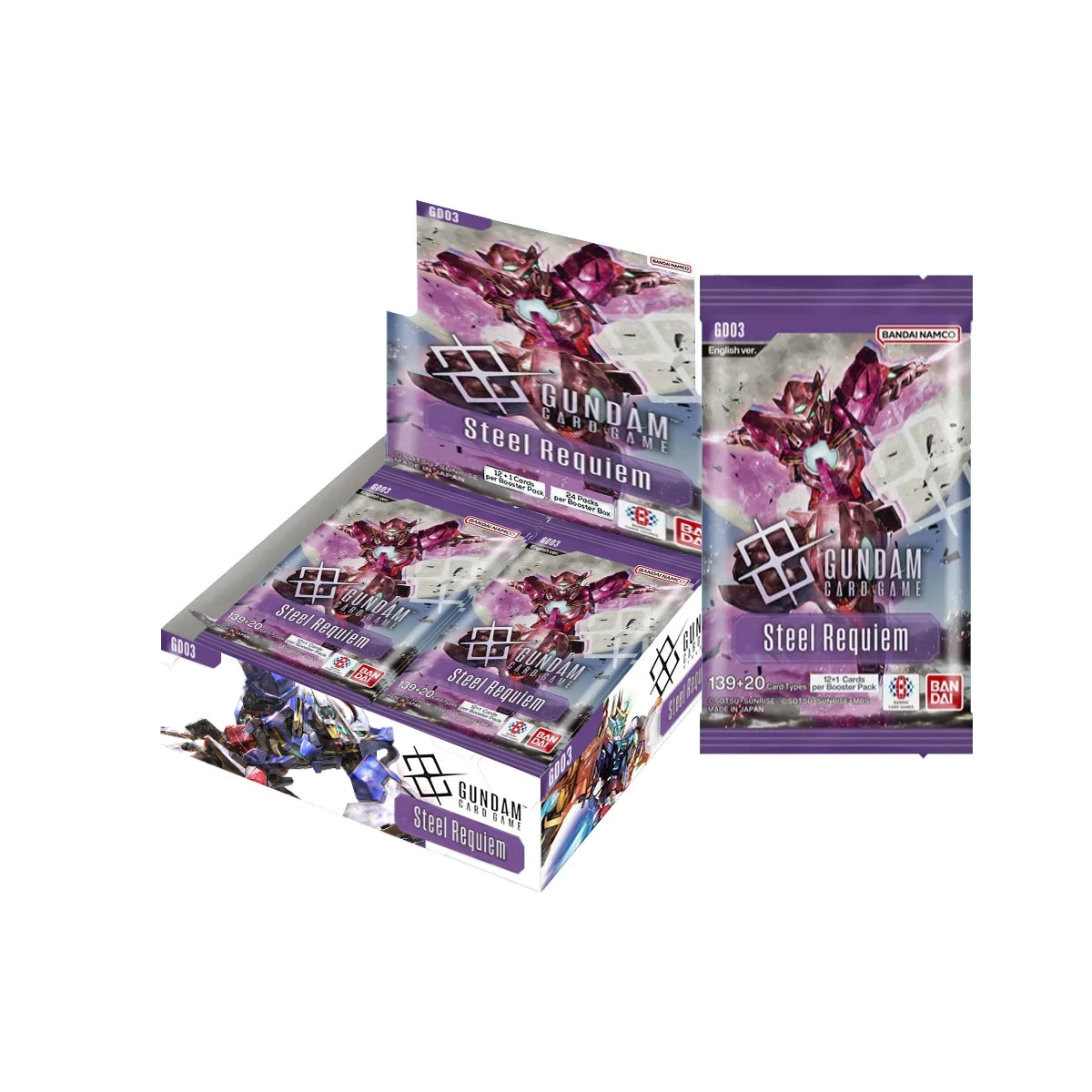 Gundam Card Game: Steel Requiem [GD03] - Booster Box