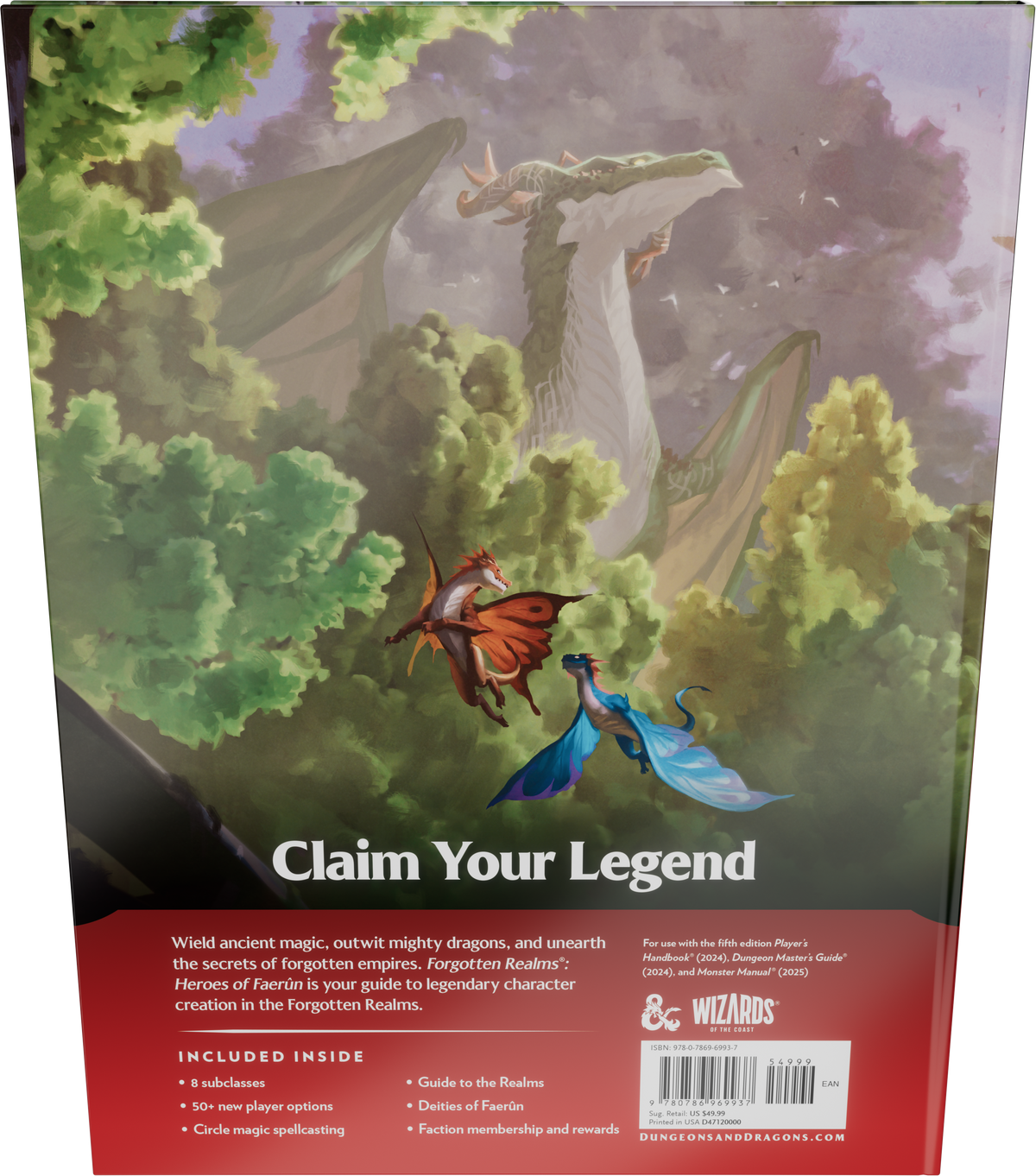 D&D Forgotten Realms: Heroes of Faerun - Player Expansion