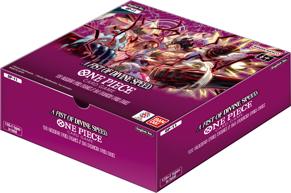 One Piece Card Game: A Fist of Divine Speed [OP-11] - Booster Box