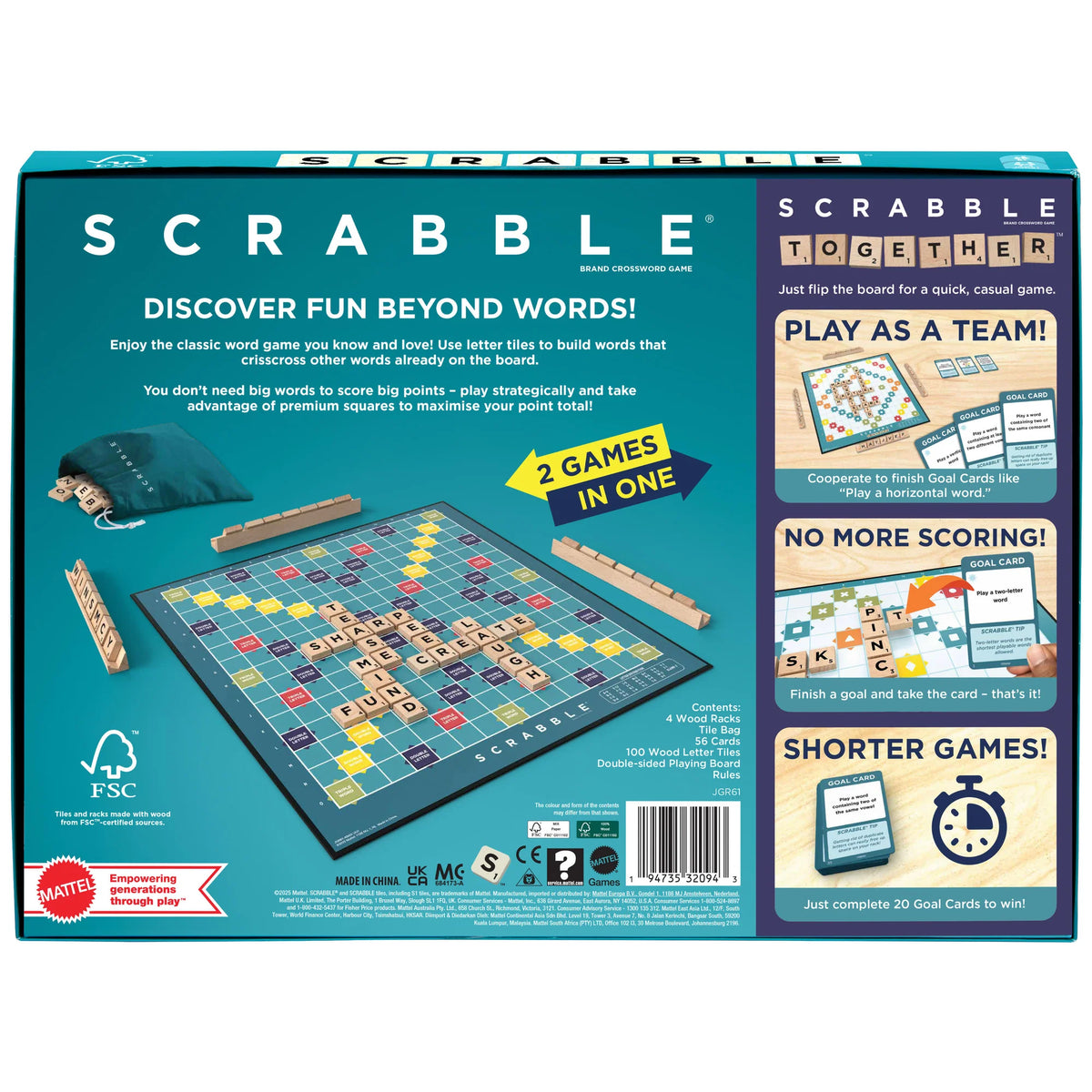 Scrabble - Wood Edition