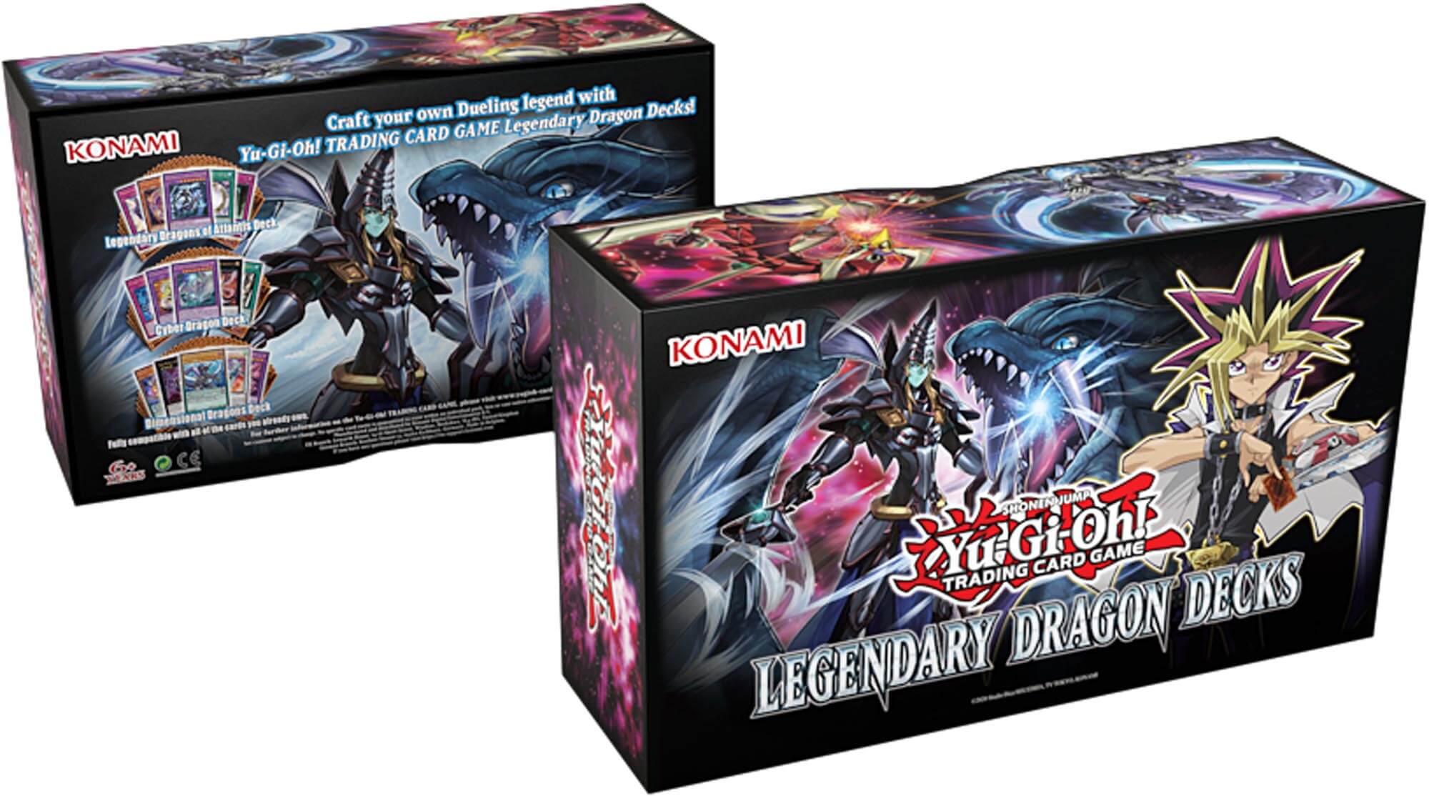 yugioh legendary dragon decks box cards Yu-Gi-Oh! TCG - Legendary Dragon Decks (Unlimited Reprint)