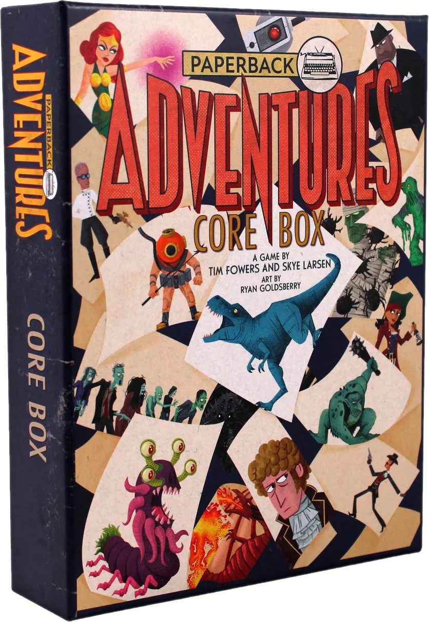 Paperback Adventures: Core Box [ONE CHARACTER BOX REQUIRED TO PLAY]