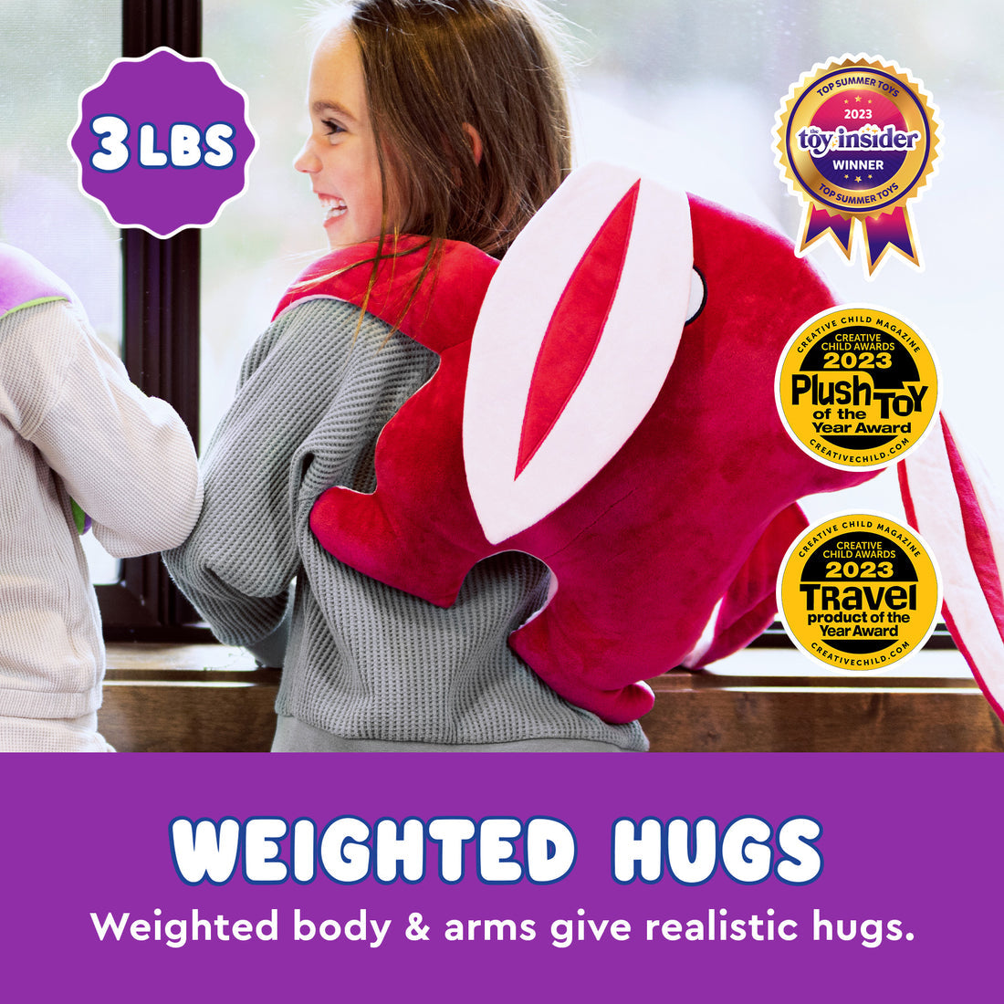 Bumpas Weighted Plush - Lucky (35cm)