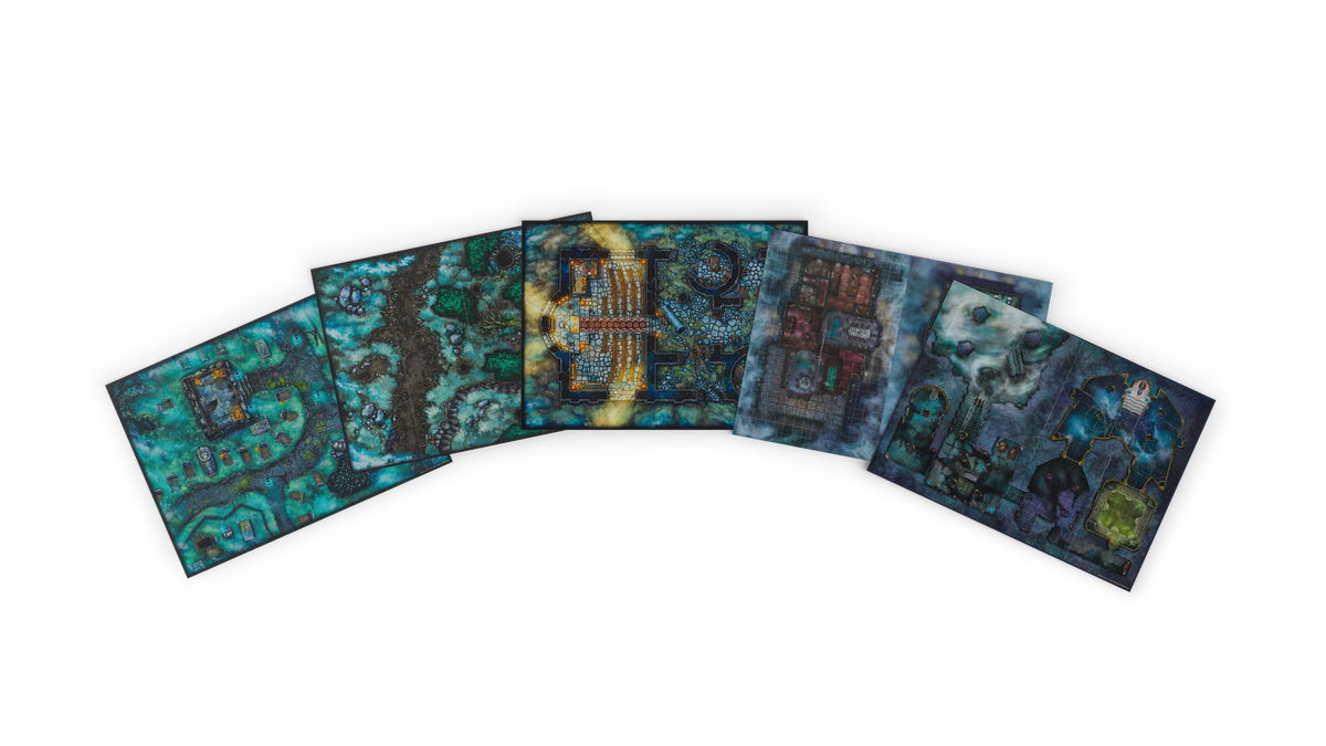 D&D Ravenloft: The Horrors Within - Map Pack