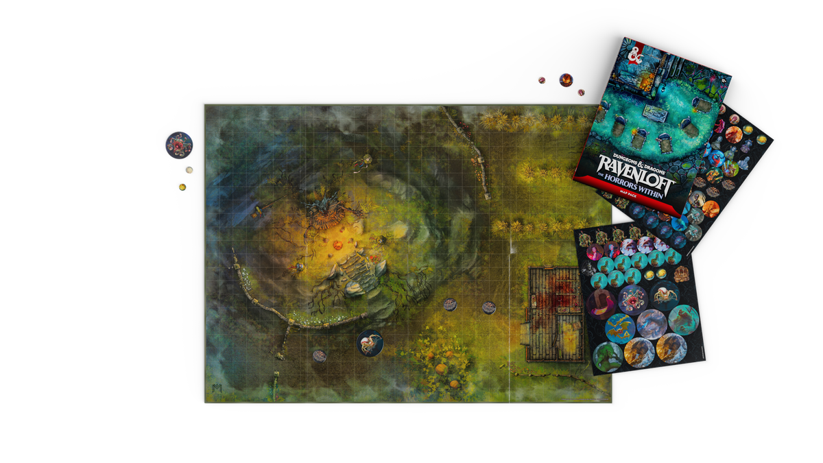 D&D Ravenloft: The Horrors Within - Map Pack