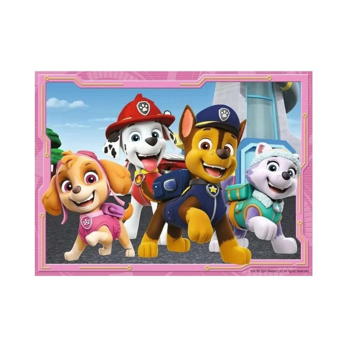 Paw Patrol: Friends ready for adventure! - 4 in a Box 12, 16, 20 & 24pc [Ravensburger Puzzle]