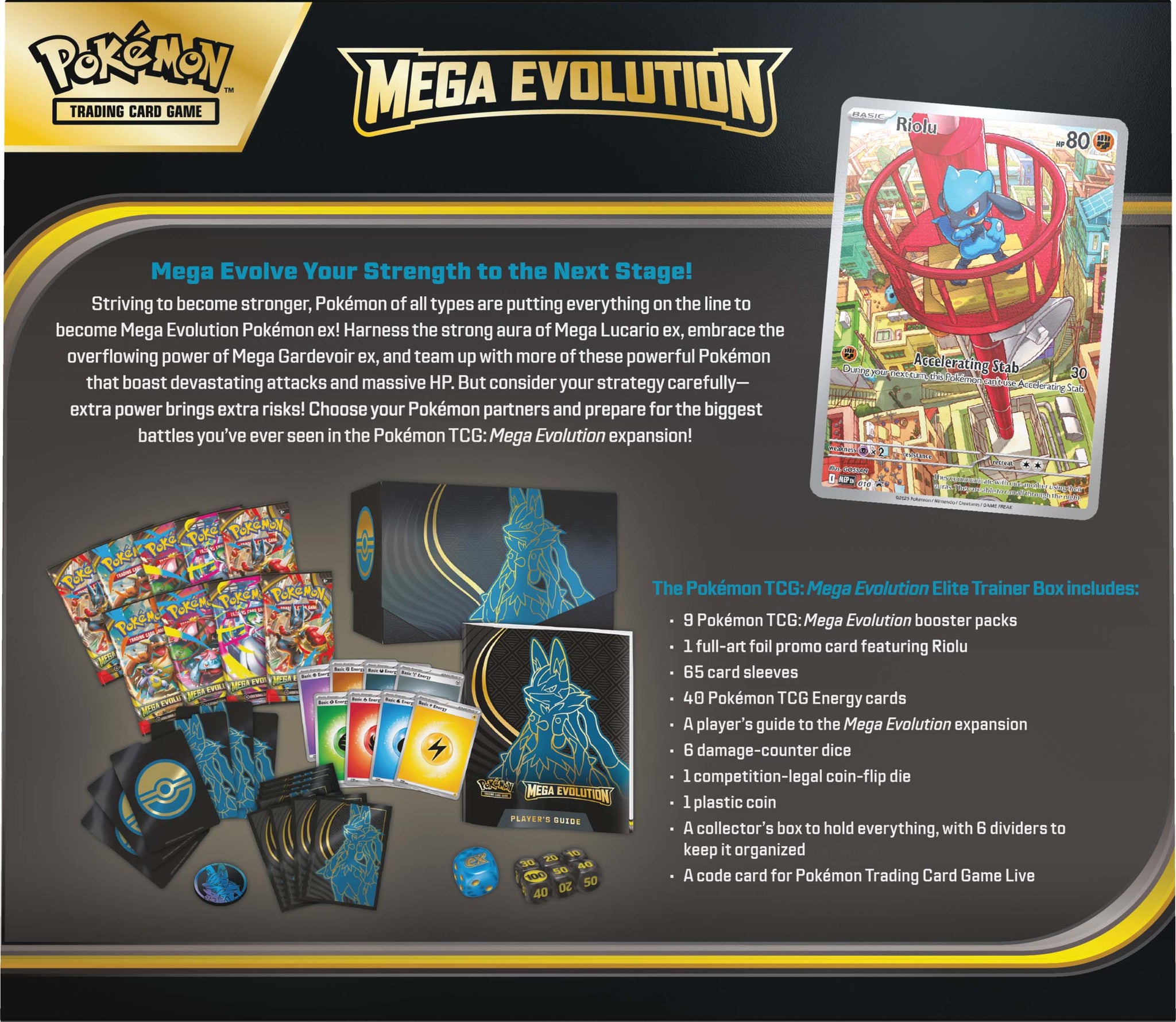 Pokemon TCG: Mega Evolution (Elite Trainer Box) - Goldfields Toys & Games Pokemon TCG: Mega Evolution (Elite Trainer Box) - Goldfields Toys & Games