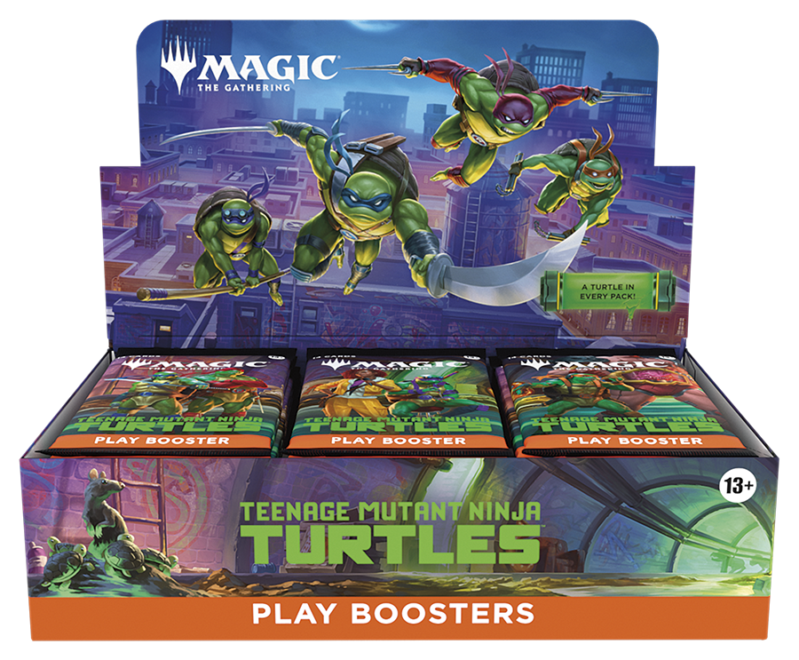 Magic MTG: Teenage Mutant Ninja Turtles - Play Booster Box - Goldfields ...