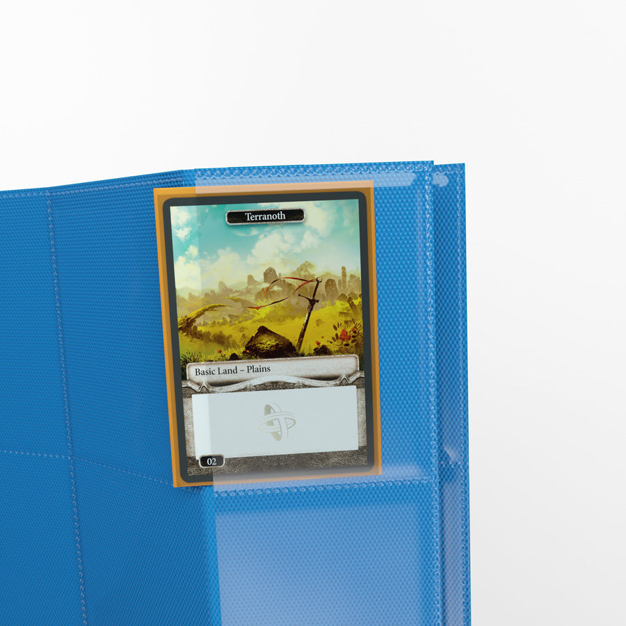 Gamegenic Pages - Blue - 18-Pocket Side-Loading Standard-Size (10 Pages)