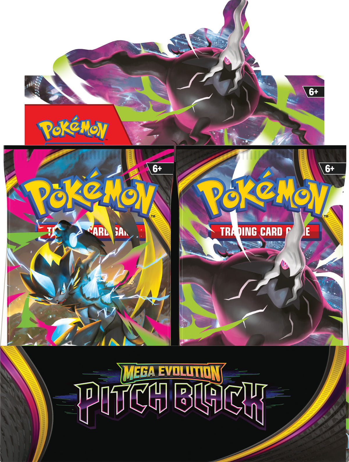 Pokemon TCG: Mega Evolution—Pitch Black - Booster Box (36 Booster Packs)