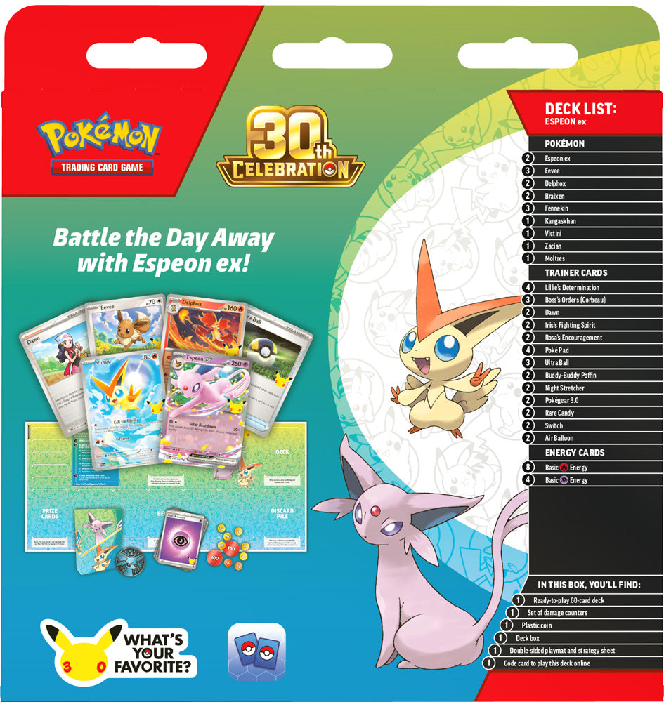 Pokemon TCG: 30th Celebration - Battle Deck