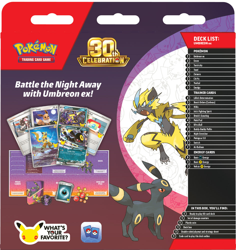 Pokemon TCG: 30th Celebration - Battle Deck