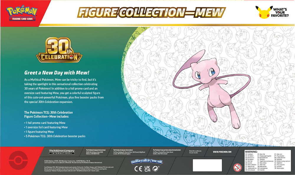 Pokemon TCG: 30th Celebration - Figure Collection