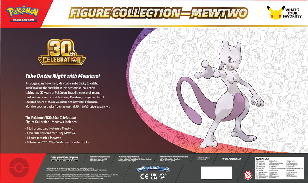 Pokemon TCG: 30th Celebration - Figure Collection