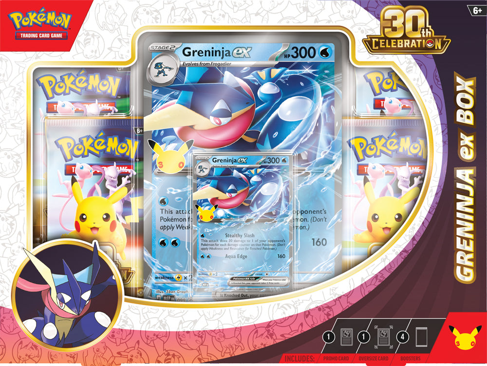 Pokemon TCG: 30th Celebration - Pokemon ex Box