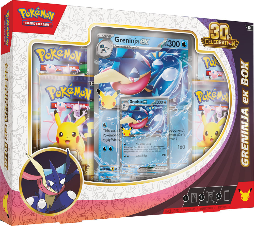 Pokemon TCG: 30th Celebration - Pokemon ex Box